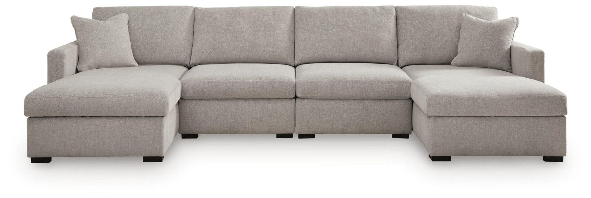 ModMax Luxe - Sectional Stationary Sectionals by Benchcraft® - Walls Furniture & Mattress