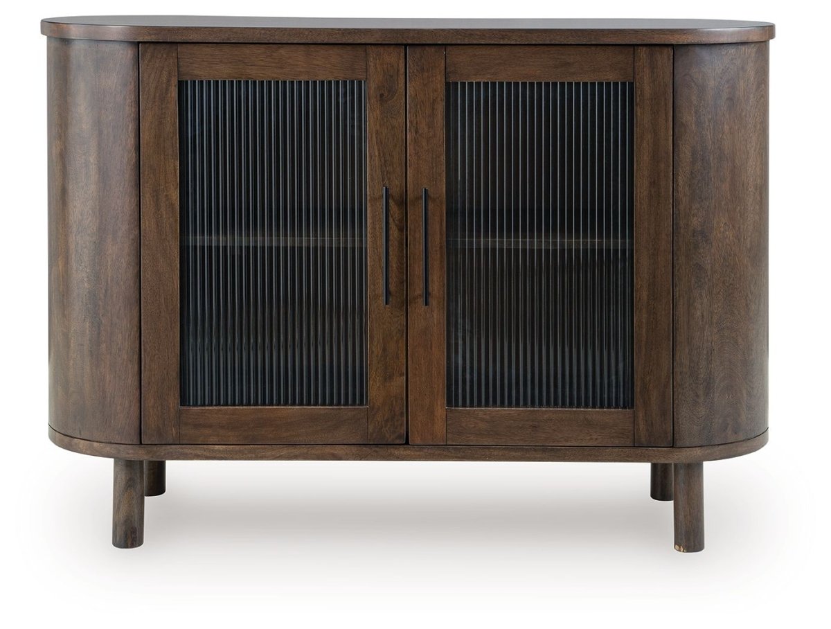 Mayridge - Medium Brown - Accent Cabinet Accent Cabinets by Signature Design by Ashley® - Walls Furniture & Mattress