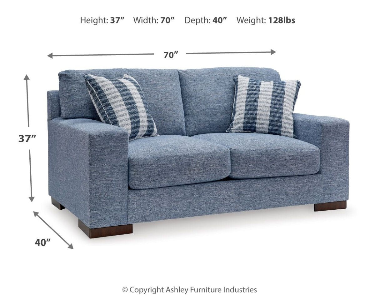 Belvoir - Loveseat Stationary Loveseats by Ashley® - Walls Furniture & Mattress