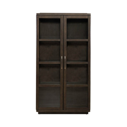 Cascade Falls - Display Cabinet - Satin Espresso
