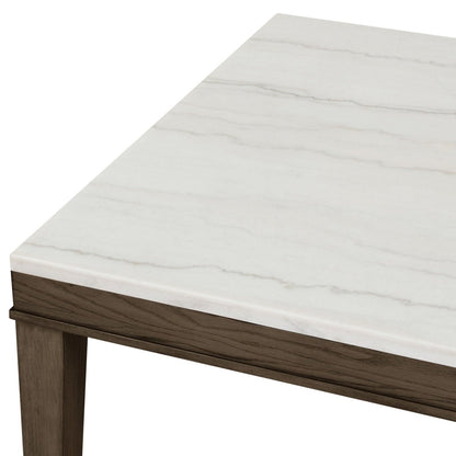 Essence - 70" Rectangle Dining Table With Marble Top Dining Tables by New Classic - Walls Furniture & Mattress