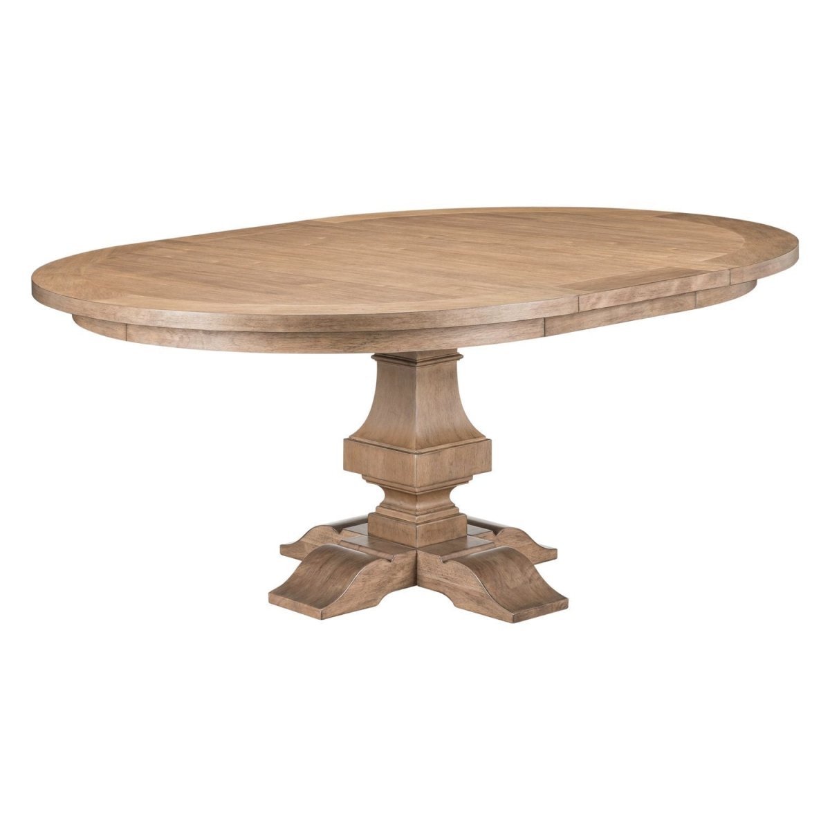 Haven Hills - Pedestal Table - Camel Beige Dining Tables with Extensions by Liberty Furniture - Walls Furniture & Mattress