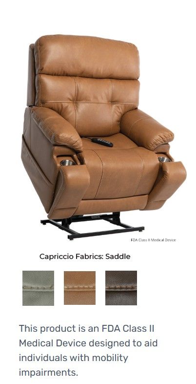 iNFI ELITE Cappricio Saddle Large Infinite Position Lift Chair
