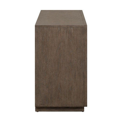 Aspen Sky - 78" TV Console - Weathered Saddle Brown TV Stands by Liberty Furniture - Walls Furniture & Mattress