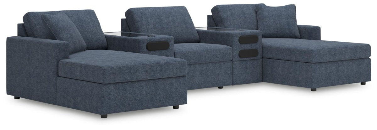 Modmax - 5 Piece Sectional Stationary Sectionals by Signature Design by Ashley® - Walls Furniture & Mattress