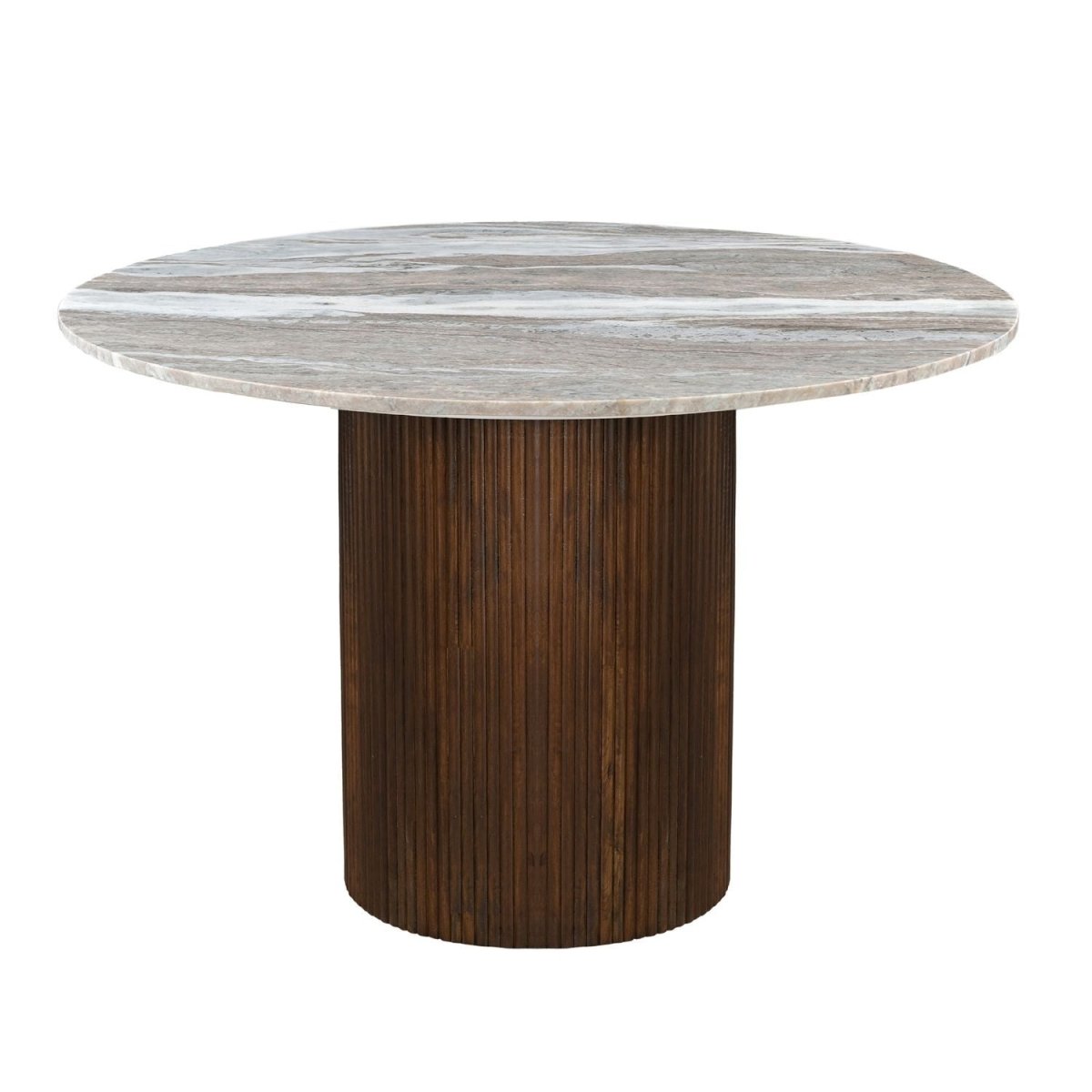 Kaleidoscope - Pedestal Table - Brown Dining Tables by Liberty Furniture - Walls Furniture & Mattress