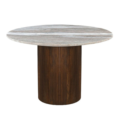 Kaleidoscope - Pedestal Table - Brown Dining Tables by Liberty Furniture - Walls Furniture & Mattress
