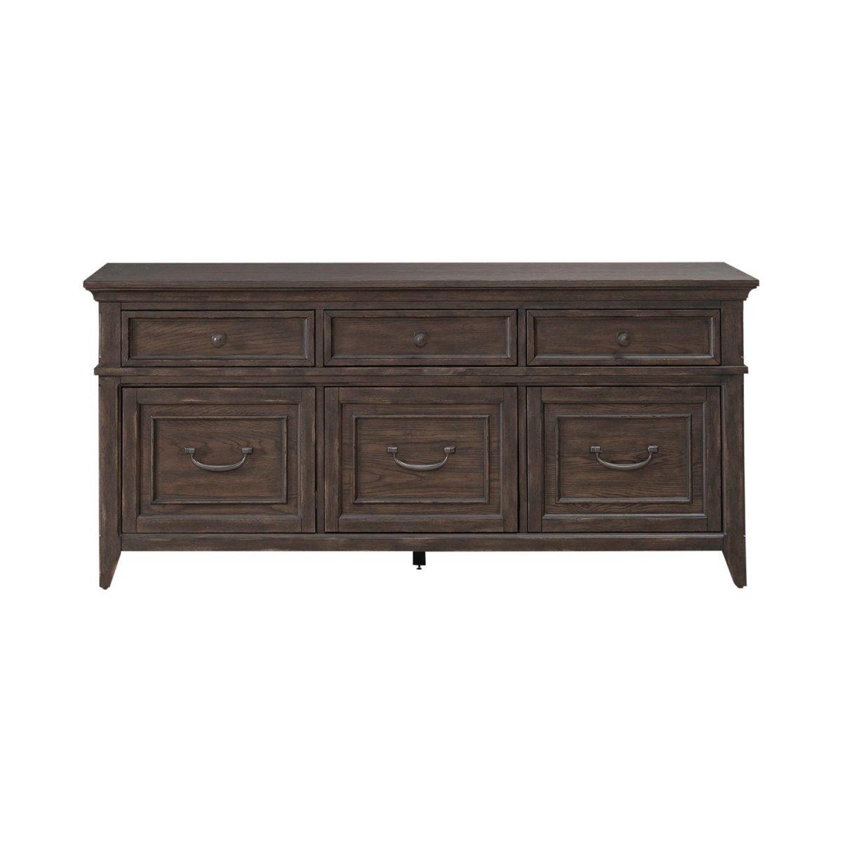 Paradise Valley - Credenza - Saddle Brown Credenzas by Liberty Furniture - Walls Furniture & Mattress