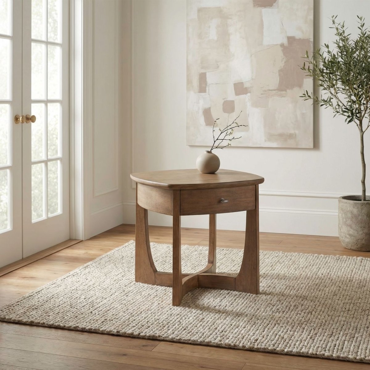 Bexley - End Table - Tuscan Brown End Tables by Liberty Furniture - Walls Furniture & Mattress