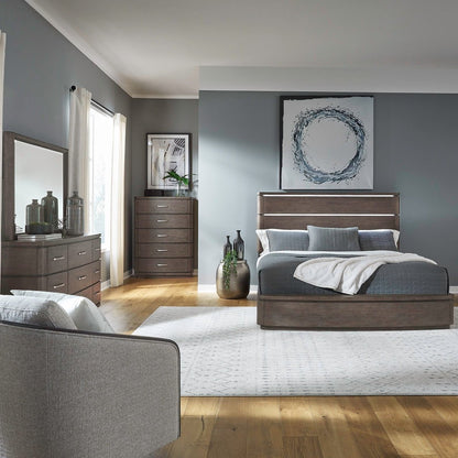 Cascade Falls - 5 Drawer Chest - Satin Espresso Accent Chests by Liberty Furniture - Walls Furniture & Mattress