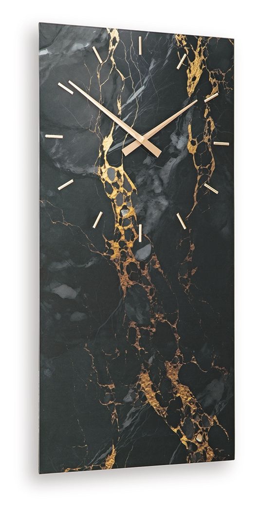 Teague - Wall Clock Wall Clocks by Signature Design by Ashley® - Walls Furniture & Mattress