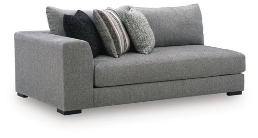 Creston Heights - LAF Corner Chaise - Smolder Chaises by Signature Design by Ashley® - Walls Furniture & Mattress