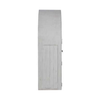 River Place - Curio Hutch - White Hutches by Liberty Furniture - Walls Furniture & Mattress