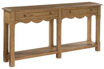 Whitmund - Console Sofa Table - Light Brown Console Tables by Signature Design by Ashley® - Walls Furniture & Mattress