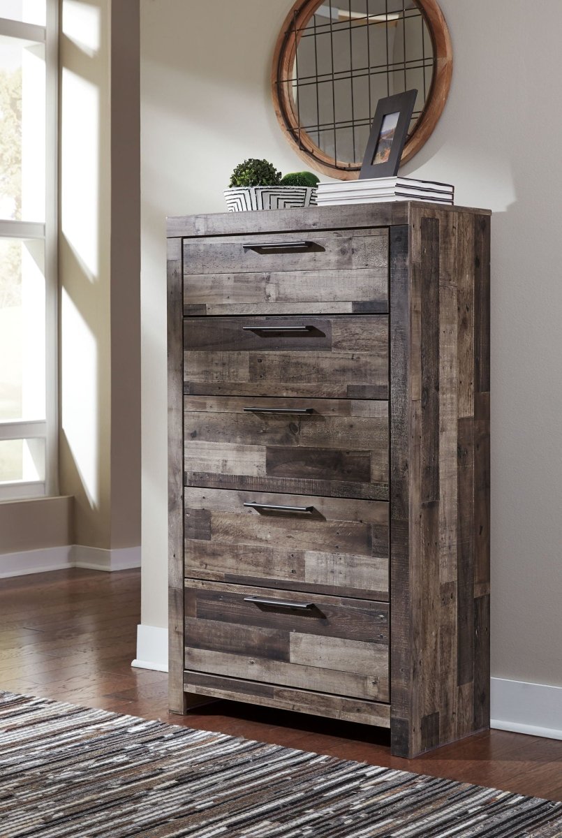Derekson - Panel Bedroom Set 6 Piece Bedroom Sets by Benchcraft® - Walls Furniture & Mattress
