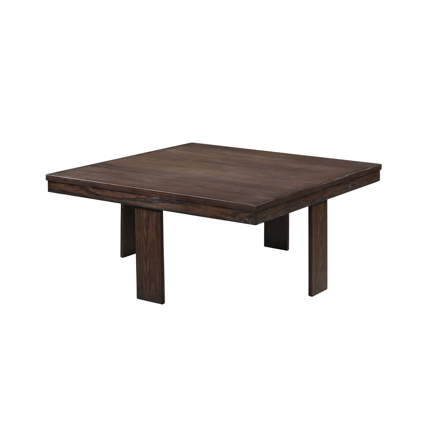 Paxton - 5 Piece Storage Coffee Table With 4 Tuck-In Ottomans - Dark Brown