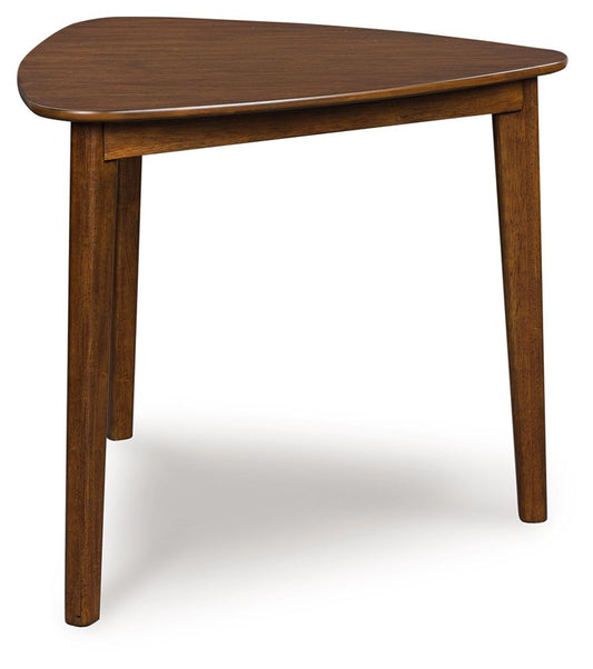 Tameride - Brown - Triangle Dining Room Table Dining Tables by Signature Design by Ashley® - Walls Furniture & Mattress