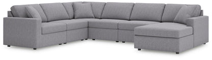 Modmax - Sectional - Granite Stationary Sectionals by Signature Design by Ashley® - Walls Furniture & Mattress