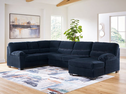 SimpleJoy - Sectional Stationary Sectionals by Signature Design by Ashley® - Walls Furniture & Mattress