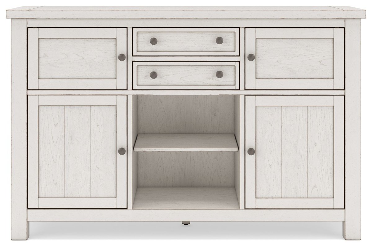 Robbinsdale - Dining Room Server - Antique White Servers by Signature Design by Ashley® - Walls Furniture & Mattress