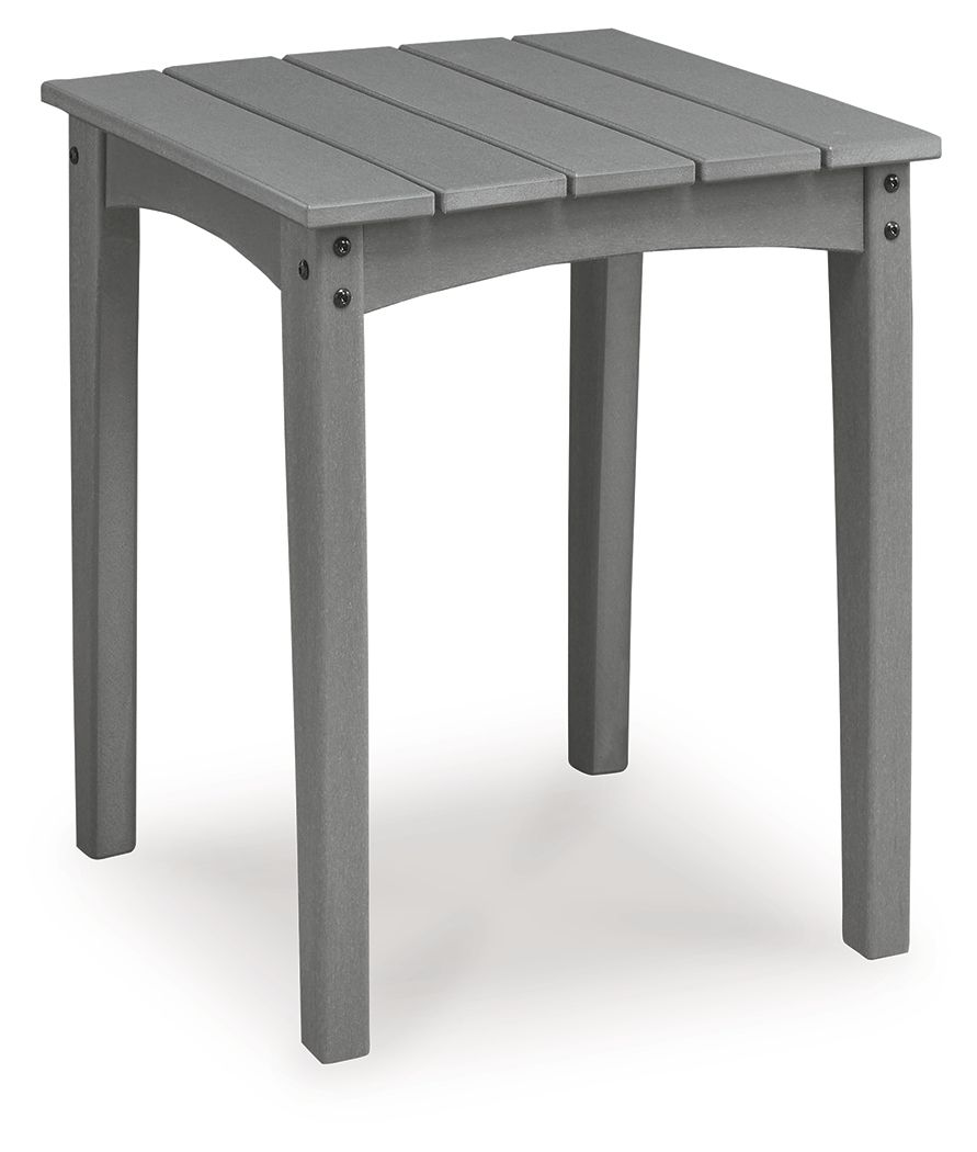 Cove Beach - Square End Table - Gray End Tables by Signature Design by Ashley® - Walls Furniture & Mattress