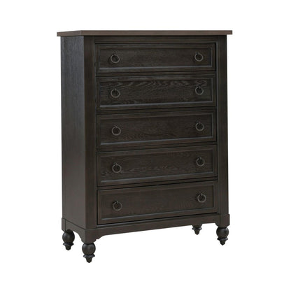 Americana Farmhouse - 5 Drawer Chest Accent Chests by Liberty Furniture - Walls Furniture & Mattress