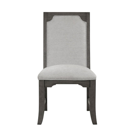 Lisbon - Dining Side Chair (Set of 2) - Gray Chair Sets by New Classic - Walls Furniture & Mattress