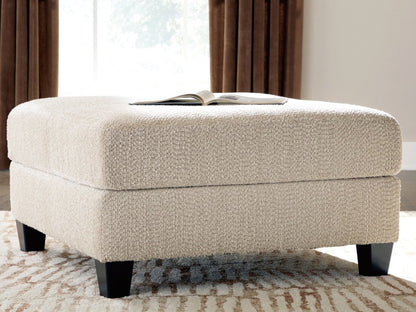 Steelwater Retreat - Oversized Accent Ottoman - Latte Accent Ottomans by Benchcraft® - Walls Furniture & Mattress