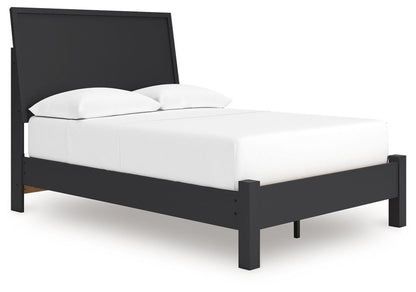 Danziar - Panel Bed With Low Footboard Panel Beds by Signature Design by Ashley® - Walls Furniture & Mattress