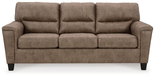 Navi - Fossil - Queen Sofa Sleeper Sleeper Sofas by Signature Design by Ashley® - Walls Furniture & Mattress