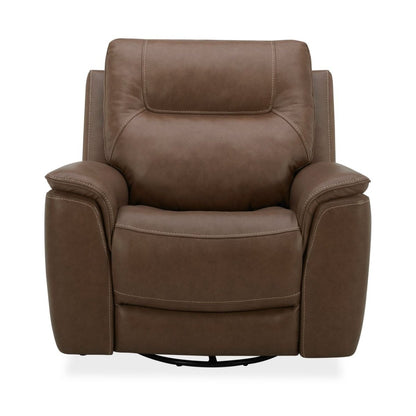 Collins - Swivel Glider Recliner P3 - Brown Swivel Glider Chairs by Liberty Furniture - Walls Furniture & Mattress
