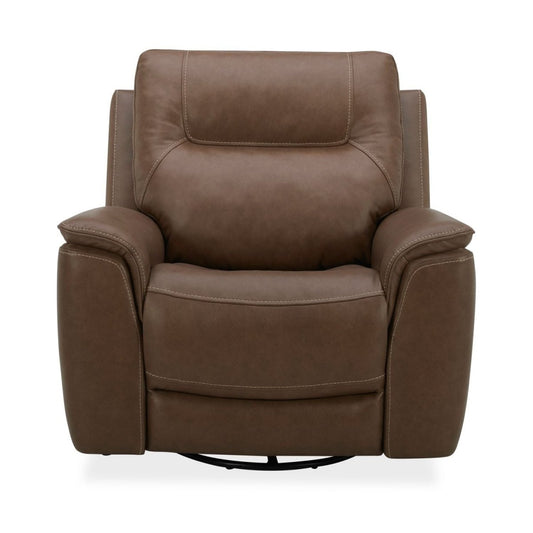 Collins - Swivel Glider Recliner P3 - Brown Swivel Glider Chairs by Liberty Furniture - Walls Furniture & Mattress