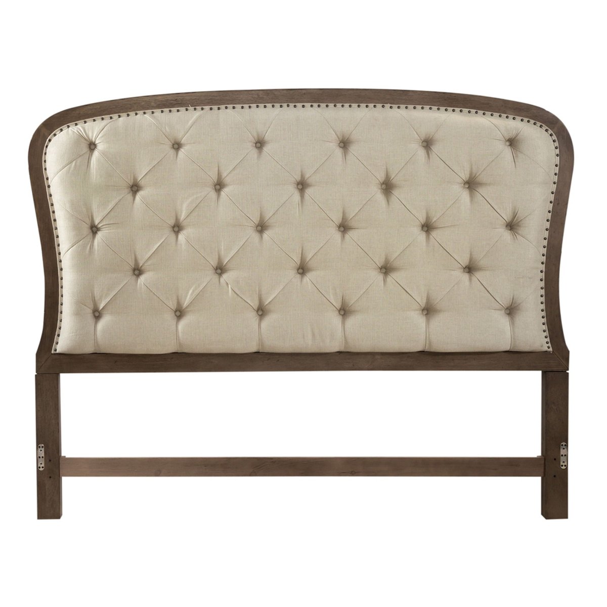 Americana Farmhouse - Tufted Panel Headboard Upholstered Headboards by Liberty Furniture - Walls Furniture & Mattress