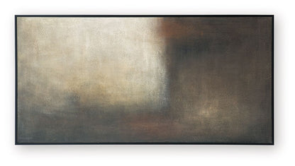 Wernmen - Wall Art - Brown / Rust / Cream Canvas Art by Signature Design by Ashley® - Walls Furniture & Mattress