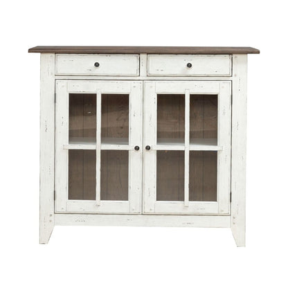 Al Fresco - Server - Graphite / Whitestone Servers by Liberty Furniture - Walls Furniture & Mattress