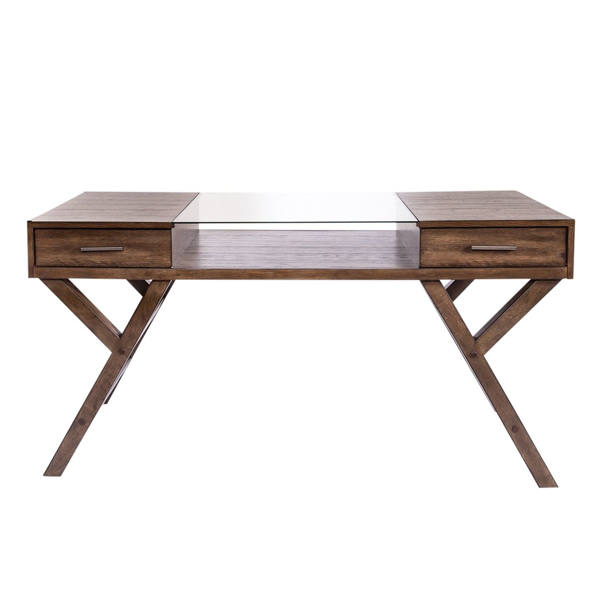 Lennox - Writing Desk - Dark Brown Writing Desks by Liberty Furniture - Walls Furniture & Mattress