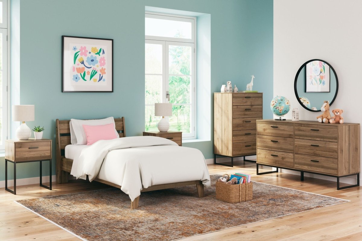 Deanlow - Panel Bedroom Set 3 Piece Bedroom Sets by Signature Design by Ashley® - Walls Furniture & Mattress