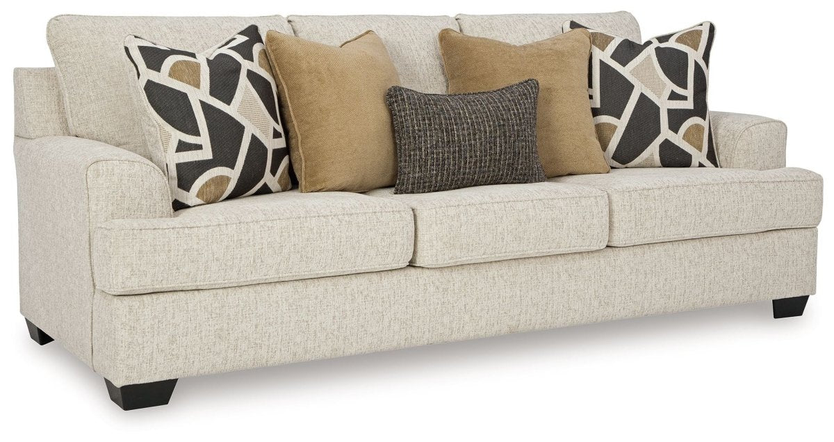 Heartcort - Living Room Set Stationary Chair & Ottoman by Benchcraft® - Walls Furniture & Mattress