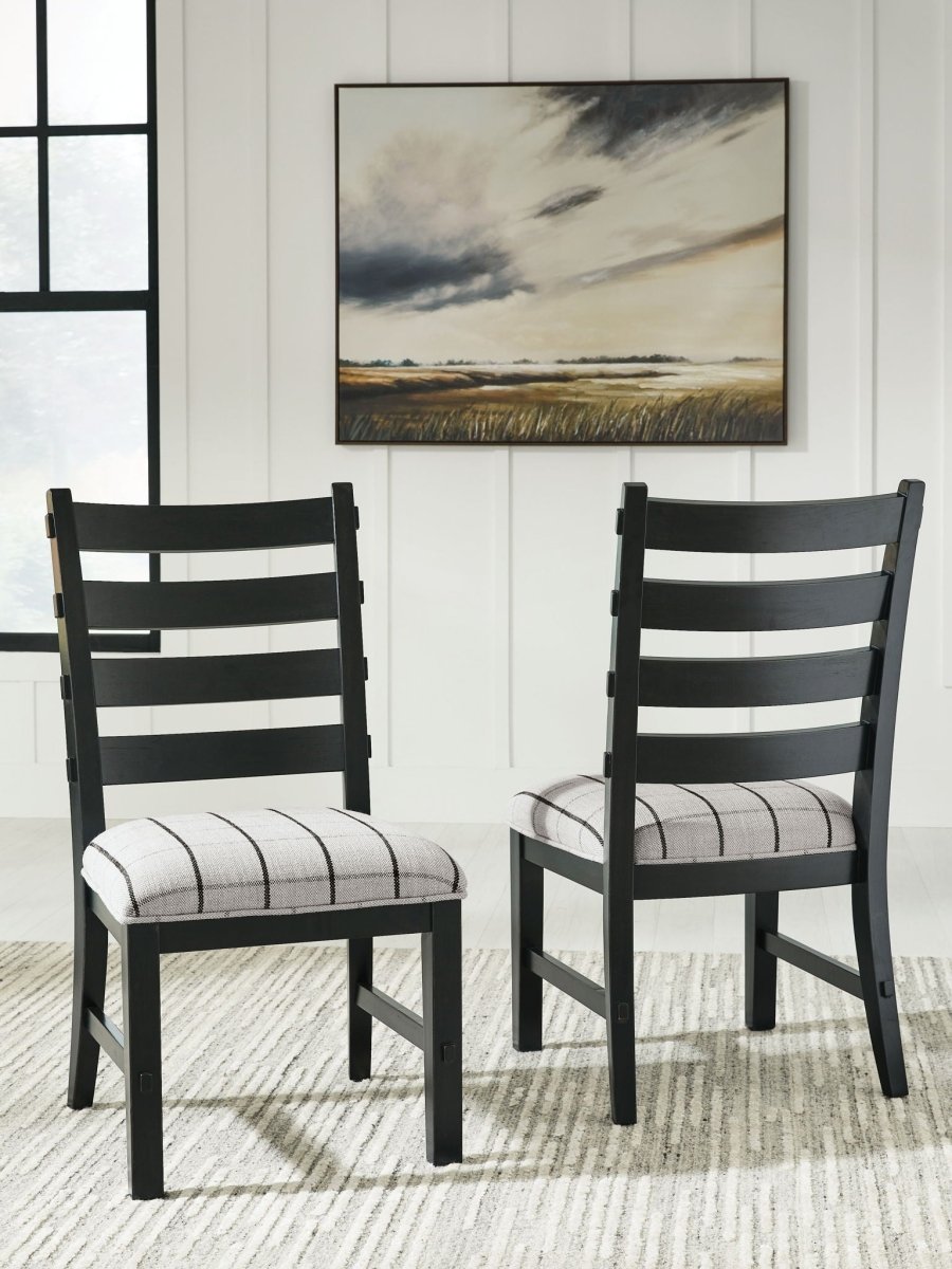 Ridgester - Dining Upholstered Side Chair (Set of 2) Chair Sets by Benchcraft® - Walls Furniture & Mattress