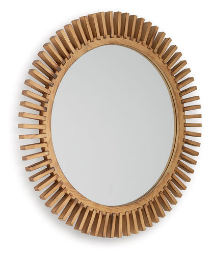 Tedwell - Brown - Accent Mirror Accent Mirrors by Signature Design by Ashley® - Walls Furniture & Mattress