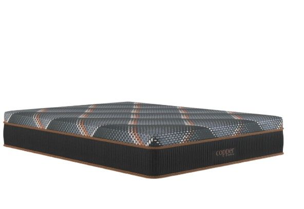 Copper Hybrid Plush Smooth Top Queen Mattress Hybrid Mattresses by Spring Air - Walls Furniture & Mattress