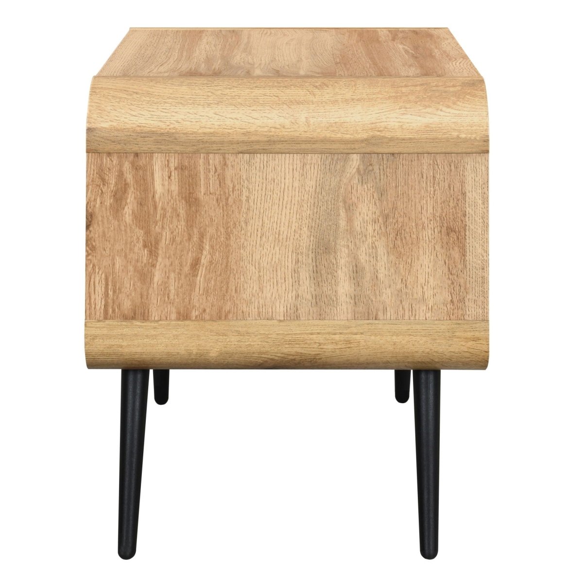 Rowan - One Drawer End Table/Bedside Table - Natural End Tables by New Classic - Walls Furniture & Mattress