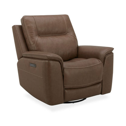 Collins - Swivel Glider Recliner P3 - Brown Swivel Glider Chairs by Liberty Furniture - Walls Furniture & Mattress