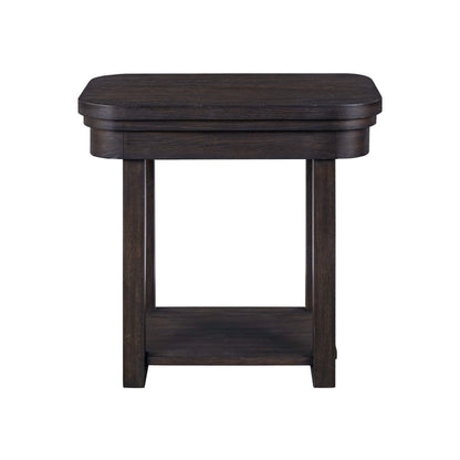 Weston - Chairside Table - Brown Chair Side Tables by Liberty Furniture - Walls Furniture & Mattress