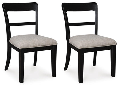 Greddinton - Upholstered Dining Side Chair (Set of 2) Chair Sets by Signature Design by Ashley® - Walls Furniture & Mattress