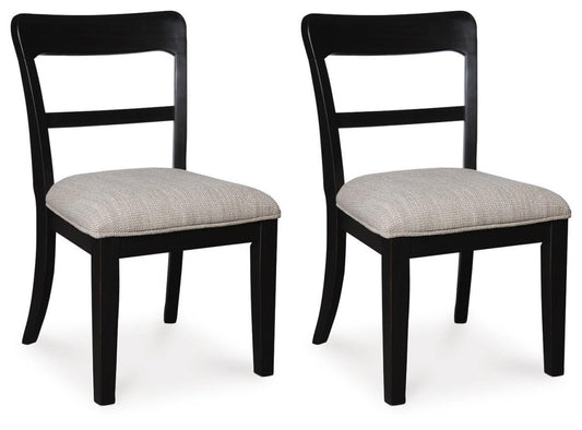Greddinton - Upholstered Dining Side Chair (Set of 2) Chair Sets by Signature Design by Ashley® - Walls Furniture & Mattress