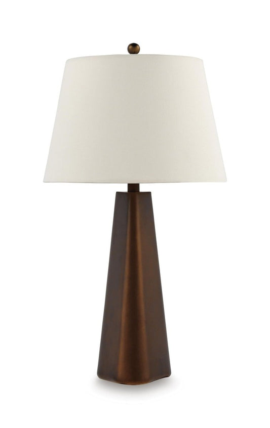 Jendale - Metal Table Lamp - Bronze Finish Table Lamps by Signature Design by Ashley® - Walls Furniture & Mattress