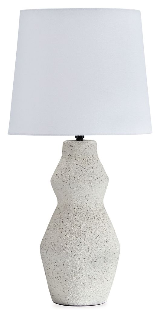 Dawthorne - Cream - Paper Table Lamp Table Lamps by Signature Design by Ashley® - Walls Furniture & Mattress
