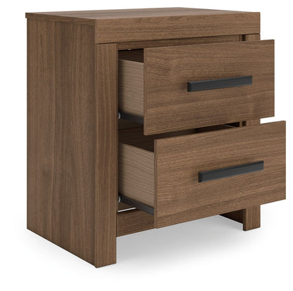 Broachmyn - Two Drawer Night Stand Accent Nightstands by Signature Design by Ashley® - Walls Furniture & Mattress