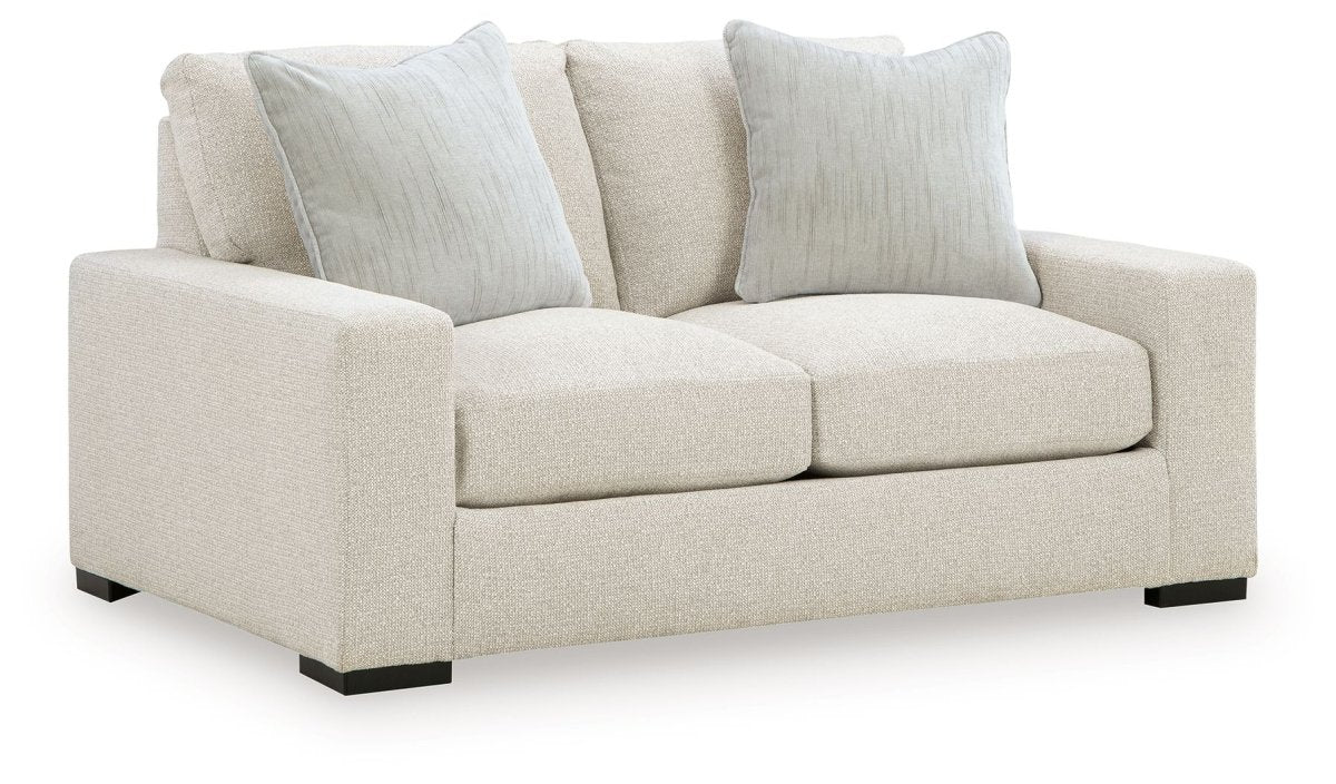 Conlee - Pike - Loveseat - Linen Stationary Loveseats by Signature Design by Ashley® - Walls Furniture & Mattress